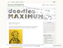 Tablet Screenshot of doodlemax.wordpress.com