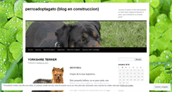 Desktop Screenshot of perroadoptagato.wordpress.com