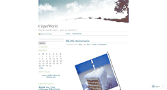 Desktop Screenshot of criperworld.wordpress.com