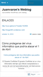 Mobile Screenshot of juanvaron.wordpress.com