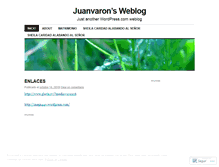 Tablet Screenshot of juanvaron.wordpress.com