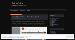 Desktop Screenshot of ericbalnarsports.wordpress.com