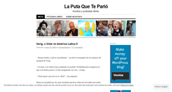 Desktop Screenshot of laputaquetepario.wordpress.com