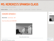 Tablet Screenshot of mskerekes.wordpress.com