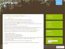 Tablet Screenshot of joythegreat.wordpress.com