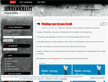 Tablet Screenshot of jeroenkreijt.wordpress.com