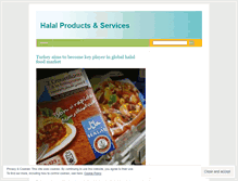 Tablet Screenshot of halal.wordpress.com