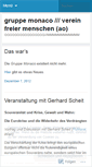 Mobile Screenshot of monacoverein.wordpress.com