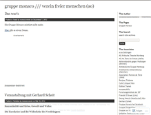 Tablet Screenshot of monacoverein.wordpress.com