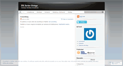 Desktop Screenshot of javierortego.wordpress.com
