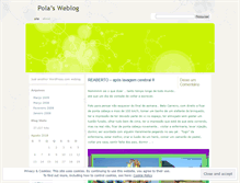Tablet Screenshot of polaola.wordpress.com