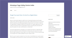 Desktop Screenshot of himalayayogavalley.wordpress.com