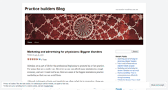 Desktop Screenshot of mypracticebuilders.wordpress.com