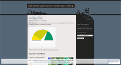 Desktop Screenshot of glendaloughmanorweddings.wordpress.com