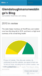 Mobile Screenshot of glendaloughmanorweddings.wordpress.com