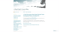 Desktop Screenshot of aheadstartcareers.wordpress.com