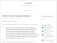 Tablet Screenshot of masmoe.wordpress.com