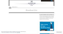 Desktop Screenshot of morrowcenter.wordpress.com