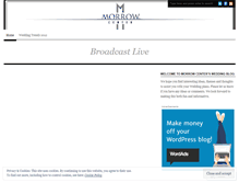 Tablet Screenshot of morrowcenter.wordpress.com