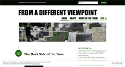 Desktop Screenshot of fromadifferentviewpoint.wordpress.com