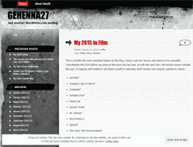 Tablet Screenshot of gehenna42.wordpress.com