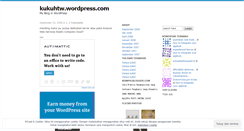 Desktop Screenshot of kukuhtw.wordpress.com