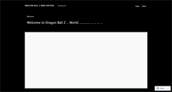 Desktop Screenshot of dbzne.wordpress.com