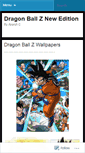 Mobile Screenshot of dbzne.wordpress.com