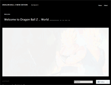 Tablet Screenshot of dbzne.wordpress.com