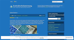 Desktop Screenshot of kolamrenangonline.wordpress.com