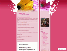 Tablet Screenshot of bestofanca.wordpress.com