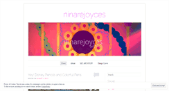 Desktop Screenshot of ninarejoyces.wordpress.com