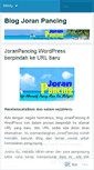 Mobile Screenshot of joranpancing.wordpress.com