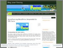 Tablet Screenshot of joranpancing.wordpress.com