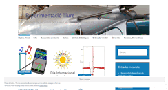 Desktop Screenshot of experimentaciolliure.wordpress.com
