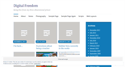 Desktop Screenshot of digitalfreedom.wordpress.com