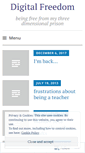 Mobile Screenshot of digitalfreedom.wordpress.com