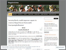 Tablet Screenshot of nagstoriches.wordpress.com