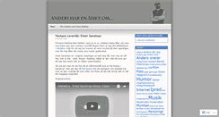Desktop Screenshot of andersgabrielsson.wordpress.com