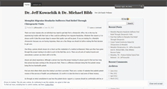 Desktop Screenshot of jefkowachik.wordpress.com