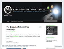 Tablet Screenshot of executivenetworksales.wordpress.com