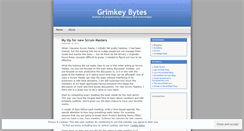 Desktop Screenshot of grimkey.wordpress.com