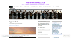 Desktop Screenshot of fitbitchrunningclub.wordpress.com