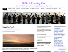 Tablet Screenshot of fitbitchrunningclub.wordpress.com