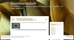 Desktop Screenshot of daisymarmalade.wordpress.com