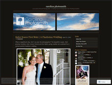 Tablet Screenshot of carolinaphotosmith.wordpress.com