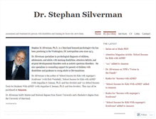 Tablet Screenshot of drsilverman.wordpress.com