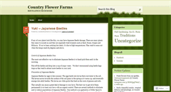 Desktop Screenshot of countryflowerfarms.wordpress.com