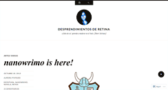 Desktop Screenshot of desprendimientos.wordpress.com