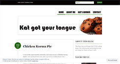 Desktop Screenshot of katgotyourtongues.wordpress.com